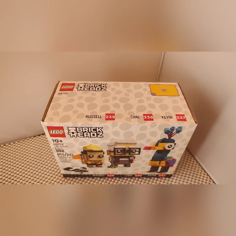 Lego BrickHeadz 40752 Carl, Russell & Kevin Disney Pixar UP NWT Building Toy